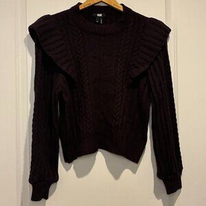 PAIGE Women's Sweater in Black Cherry